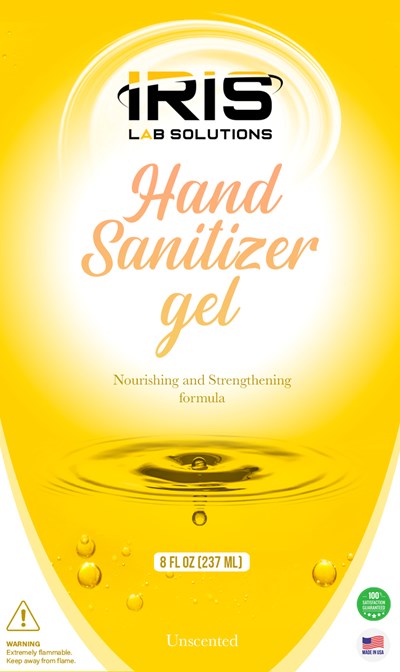237 mL label - correct sanitizer gel